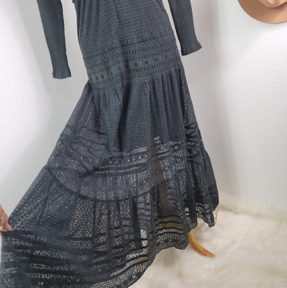 FREE PEOPLE Earth ANGEL MIDI DRESS - Picture 15 of 16